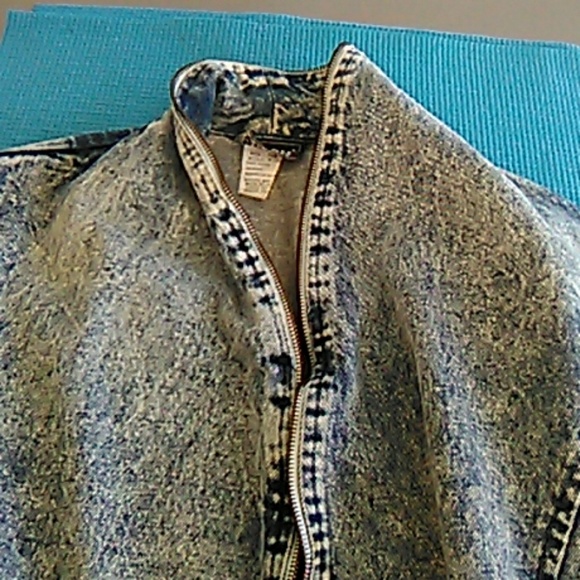 Very Vintage Stash zipper jean jacket - Picture 2 of 5